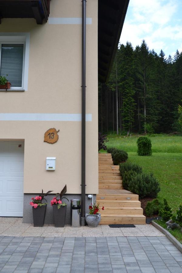 Apartma Ob Potoku Luče Kültér fotó
